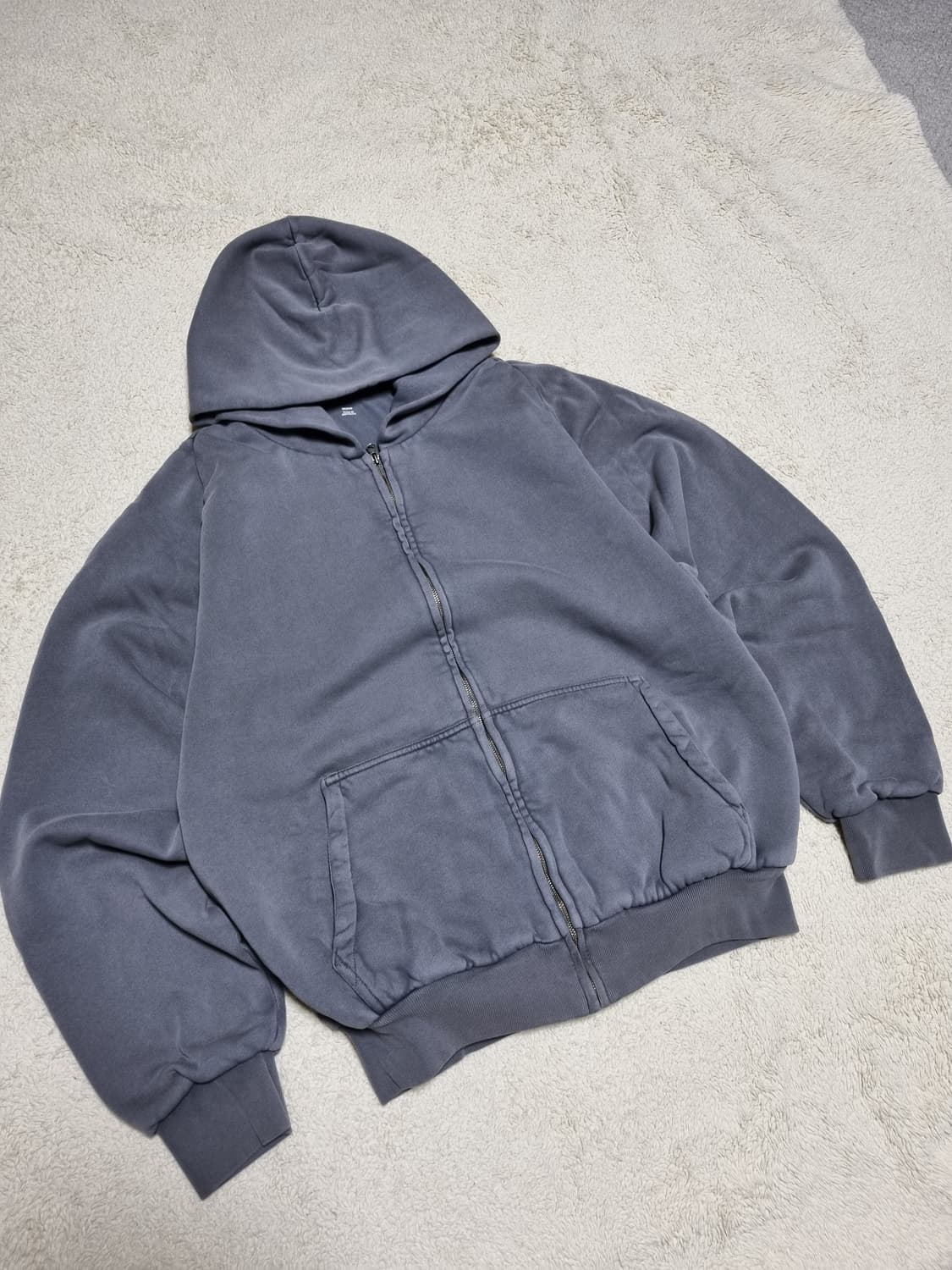 이지 갭 후드 집업 포에틱 그레이 상품이미지1