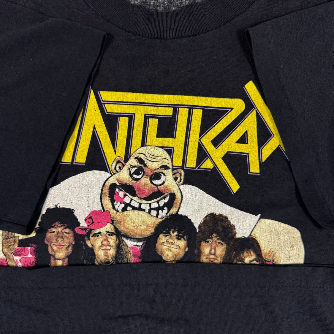 빈티지 80s Anthrax 앤스랙스 밴드 티셔츠 상품이미지9