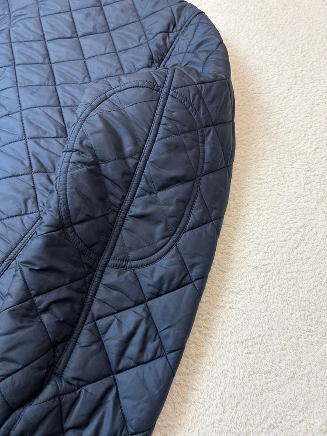 폴로 랄프로렌 클래식 캠튼 퀄팅 가죽 배색 자켓 PN6275 상품이미지6