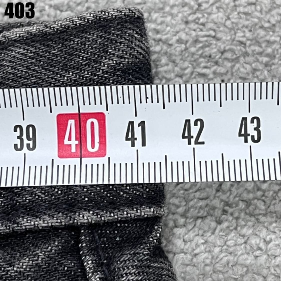 캘빈클라인 블랙 와이드 데님 상품이미지3