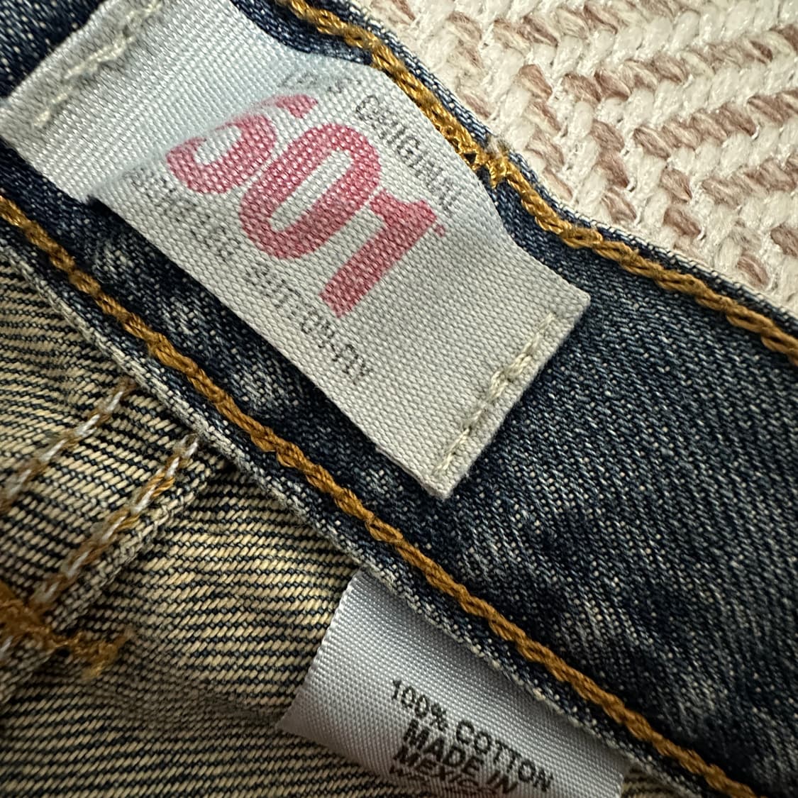 LEVI'S 501 00's mexico made jeans 상품이미지4