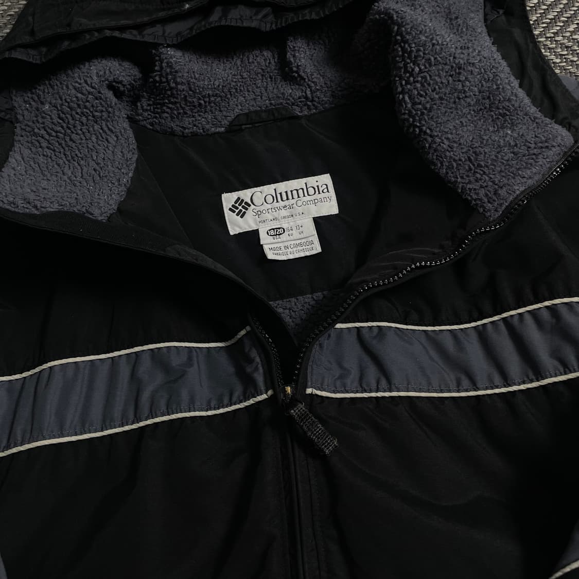 컬럼비아 USA 올드스쿨 박시핏 마운틴 점퍼 o 4584 상품이미지5