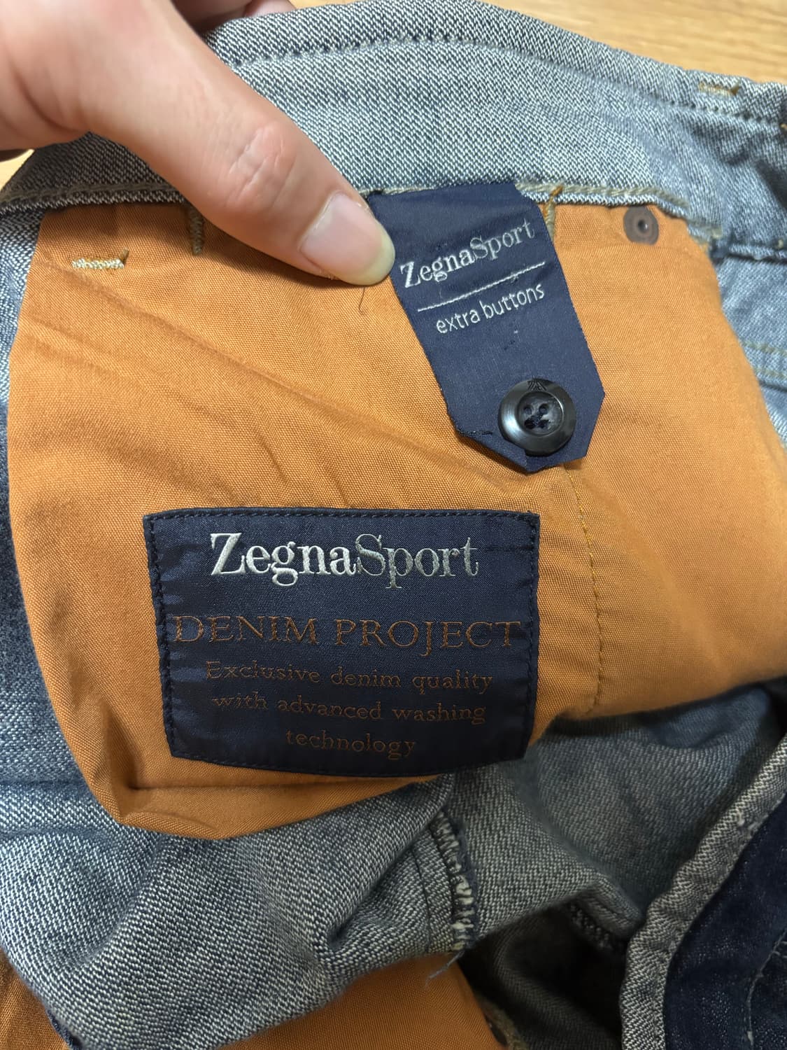 에르메네질도 제냐 데님 팬츠 블루 데님 상품이미지9