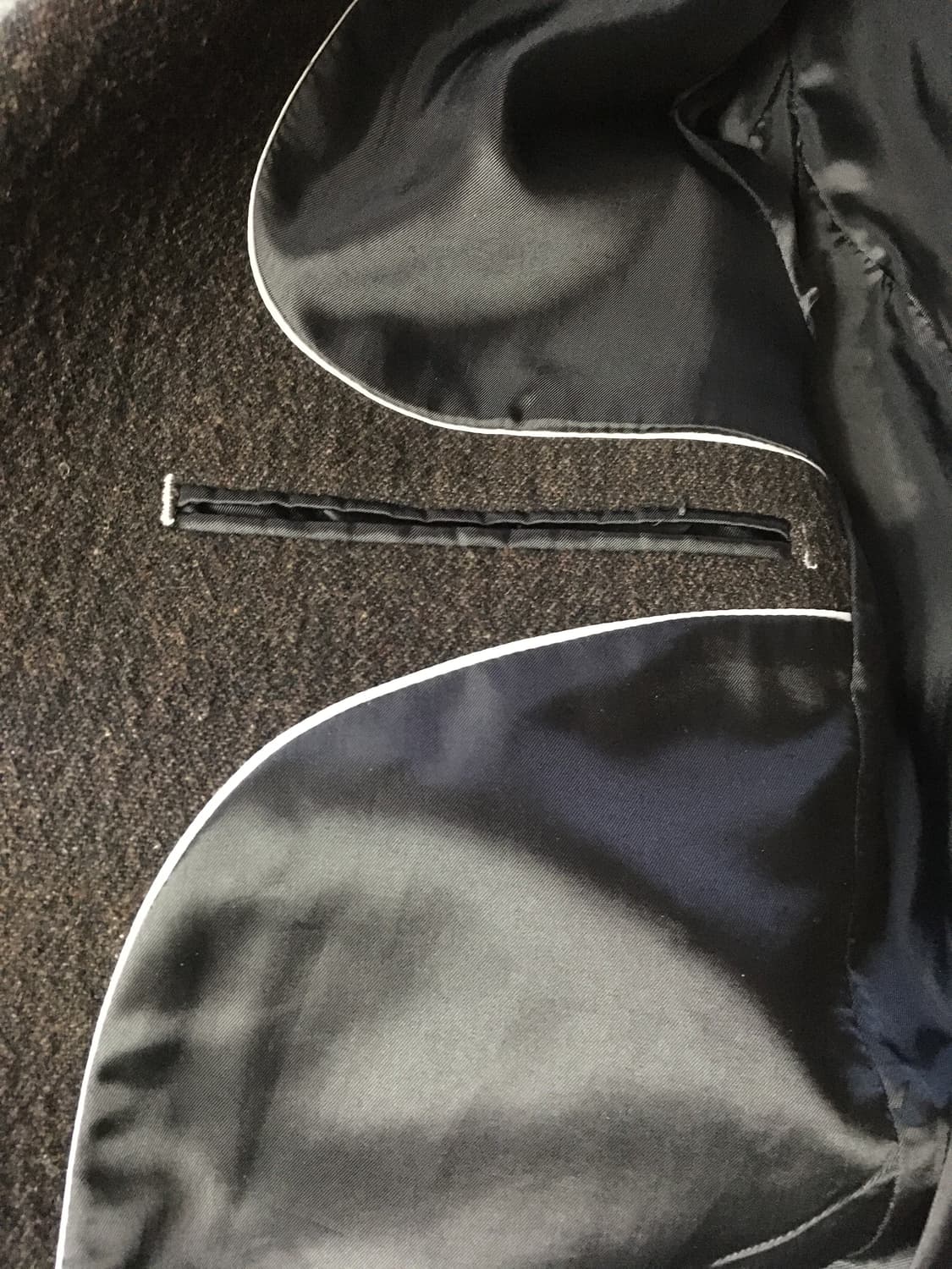 브라운 울 자켓 상품이미지4