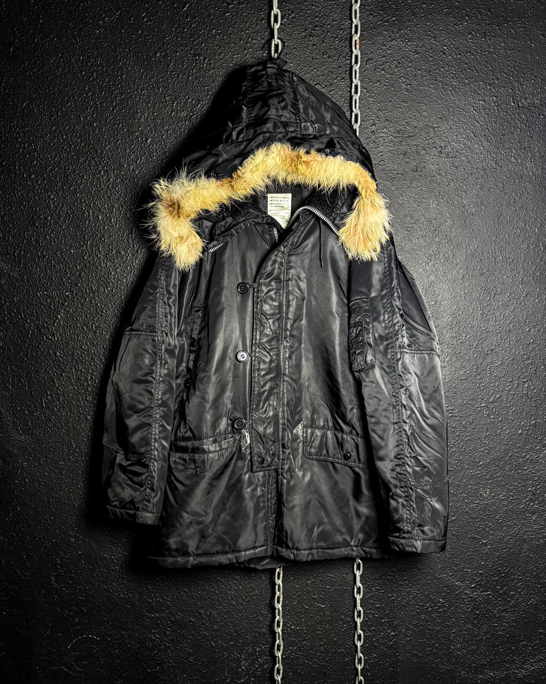 NEO-SIXX - Black N-3B type jacket 상품이미지1