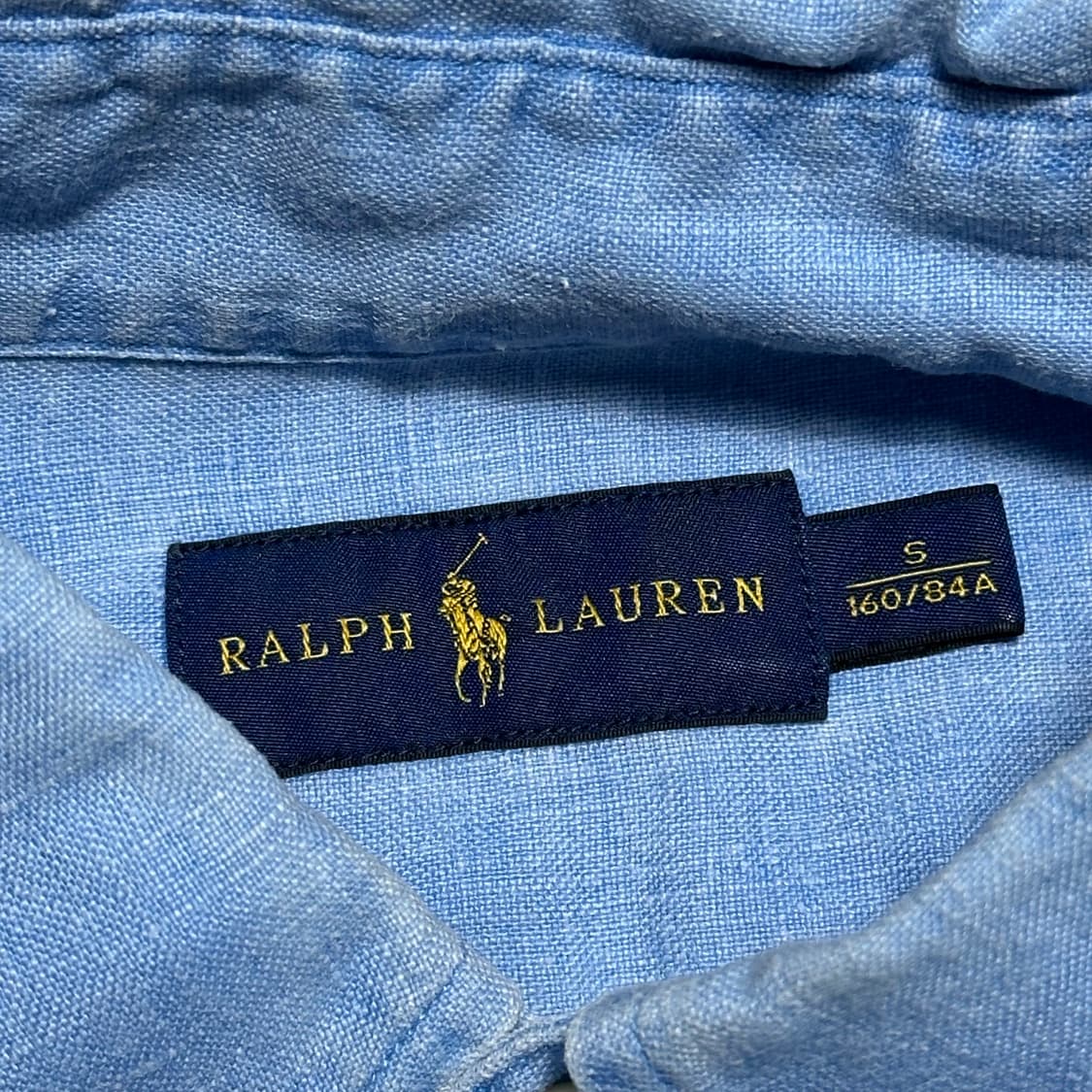 Polo Ralph Lauren 스카이블루 린넨 셔츠 상품이미지3