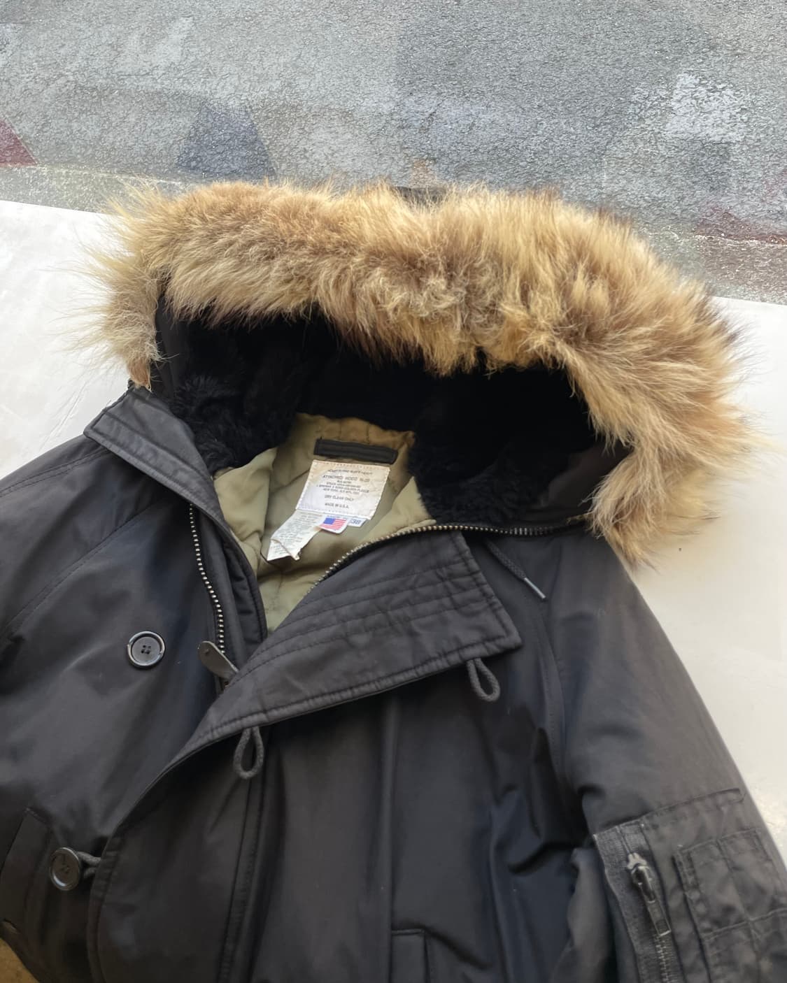 90‘s USA Spiewak N2b Fight jacket 스피왁 상품이미지7