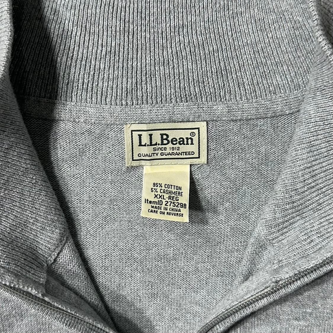 엘엘빈 하프집업 니트 (XXL/old-8479) 상품이미지7