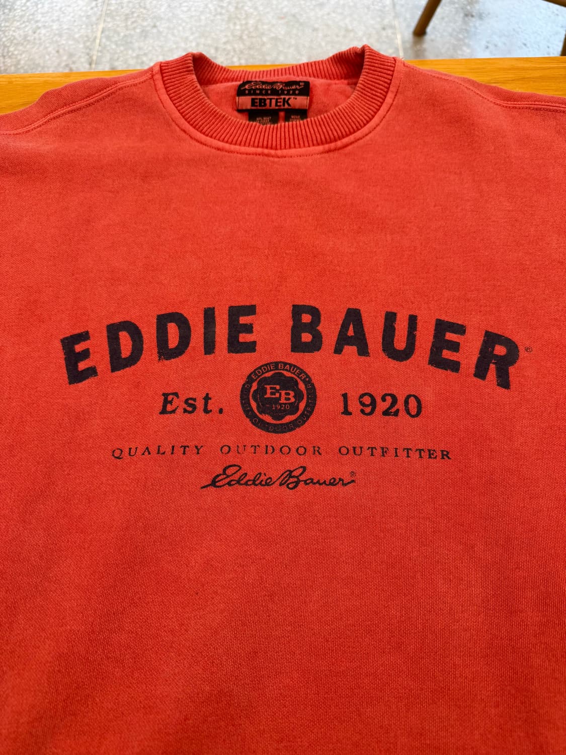 90s 에디바우어 EBTEK 맨투맨 상품이미지2