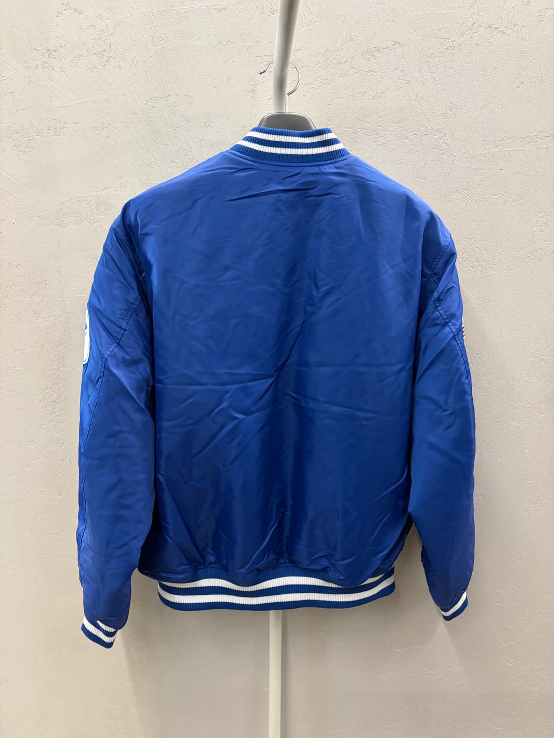 뉴에라 LA다저스 바시티 자켓 블루 M 상품이미지5