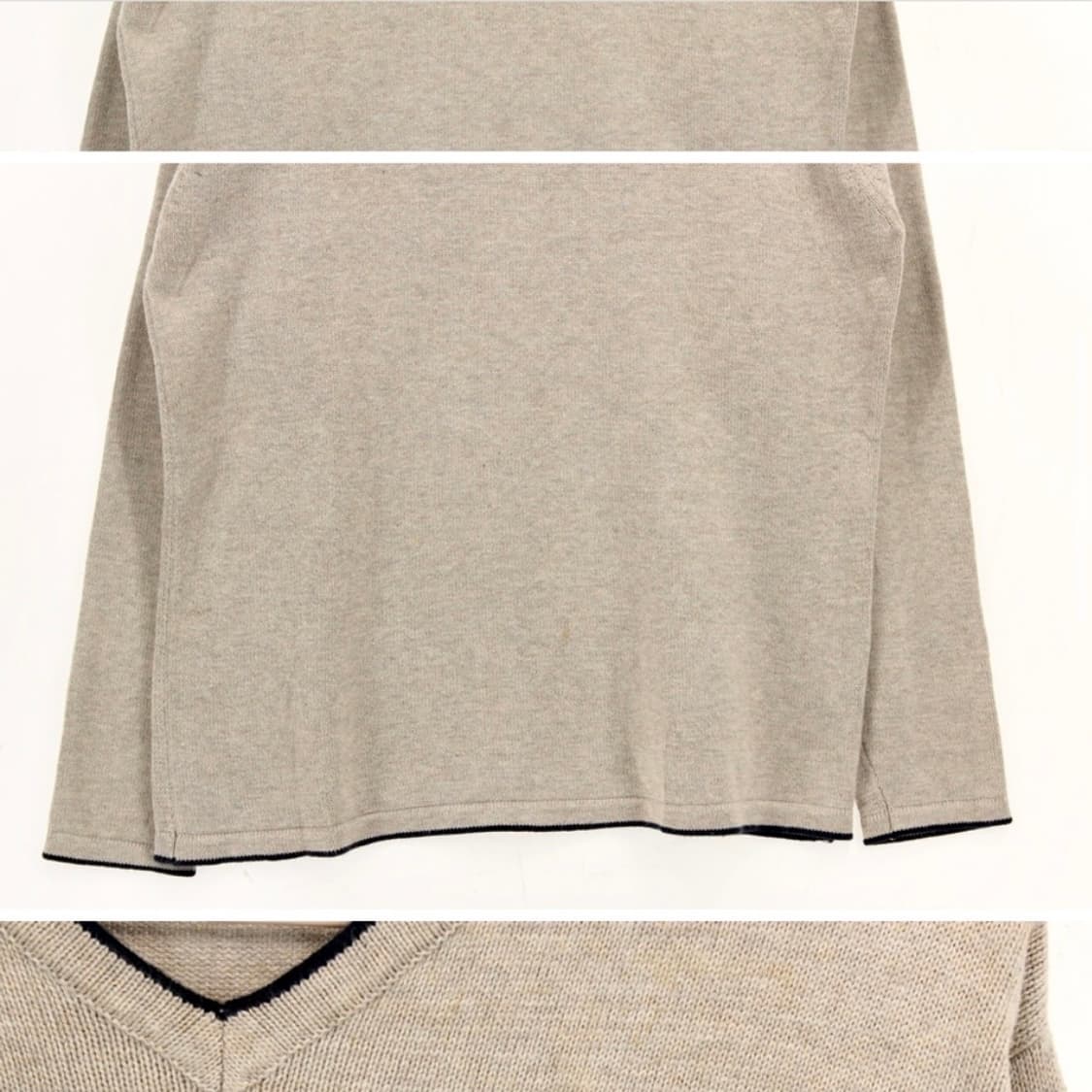 TIMBERLAND IVORY V NECK KNIT 상품이미지6