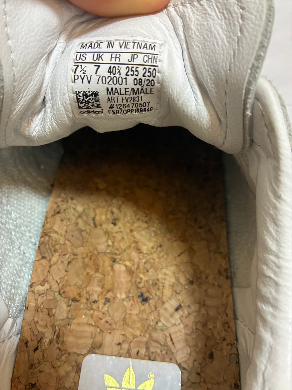 Adidas 슈퍼스타 프리미엄 화이트 255 상품이미지4