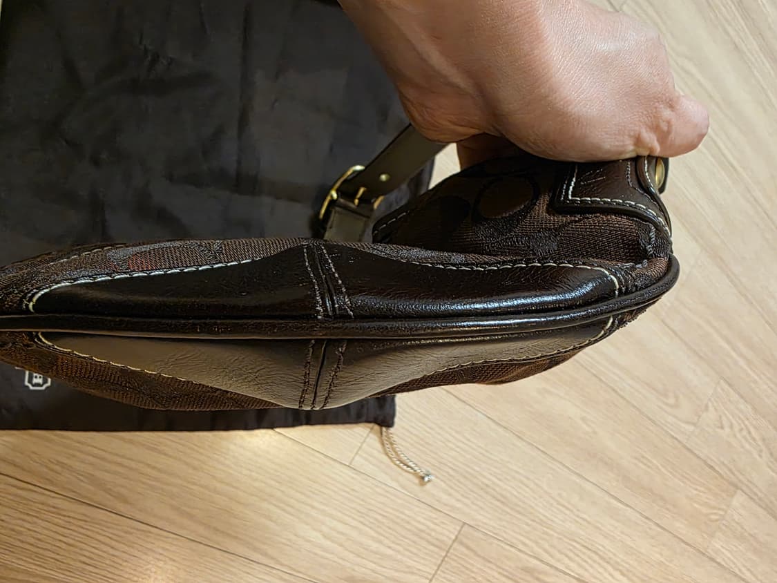  코치 coach 빈티지 가방 미니백 숄더 모노그램 캔버스 coach 상품이미지9