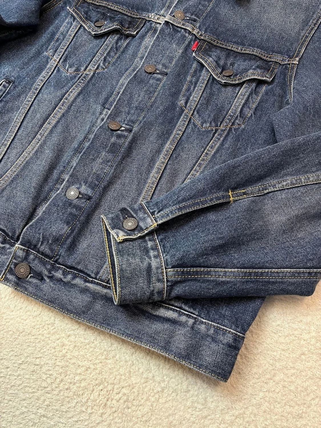 리바이스 00's 빈티지핏 데님 트러커 자켓 PN6013 상품이미지4