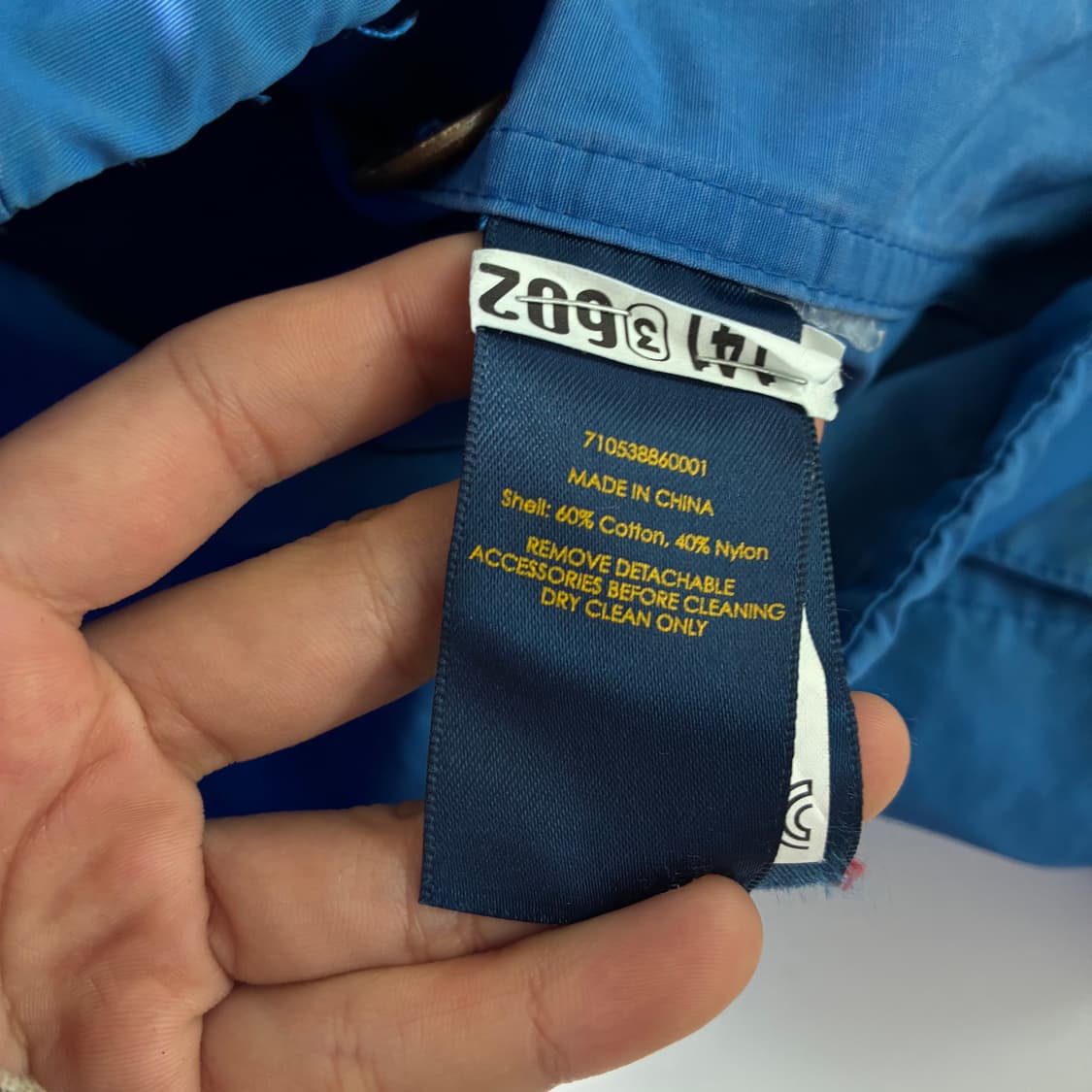 Polo  폴로 랄프로렌 자수 블루 마운틴 파카 자켓  상품이미지7