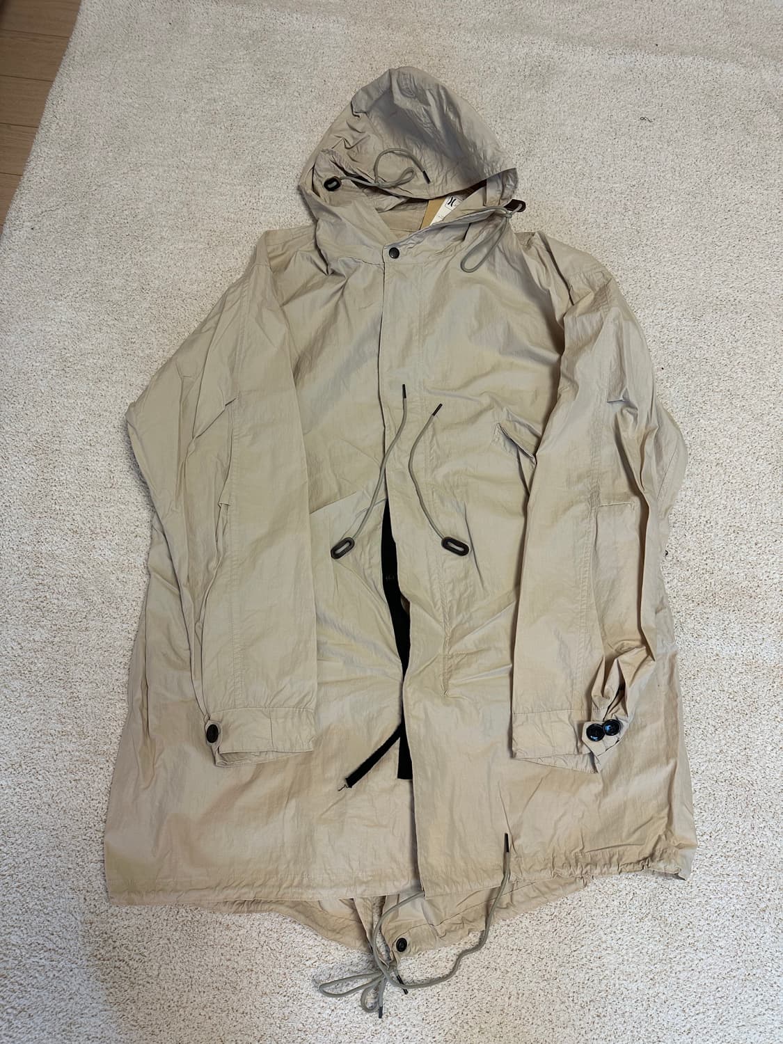 아웃스탠딩 나일론 후드개파카 상품이미지1