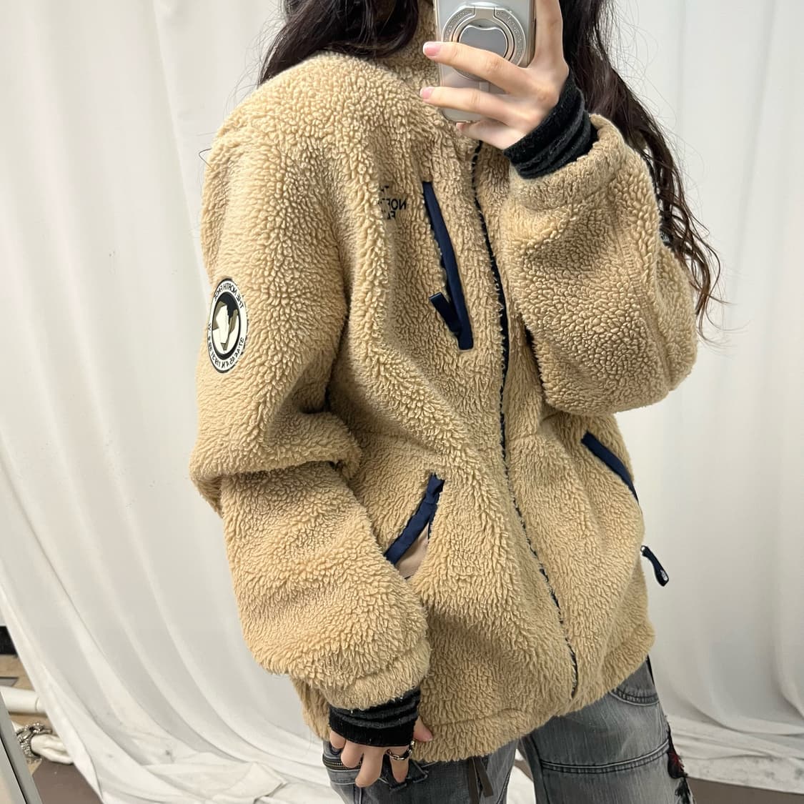 The North Face Beige Fleece 상품이미지3