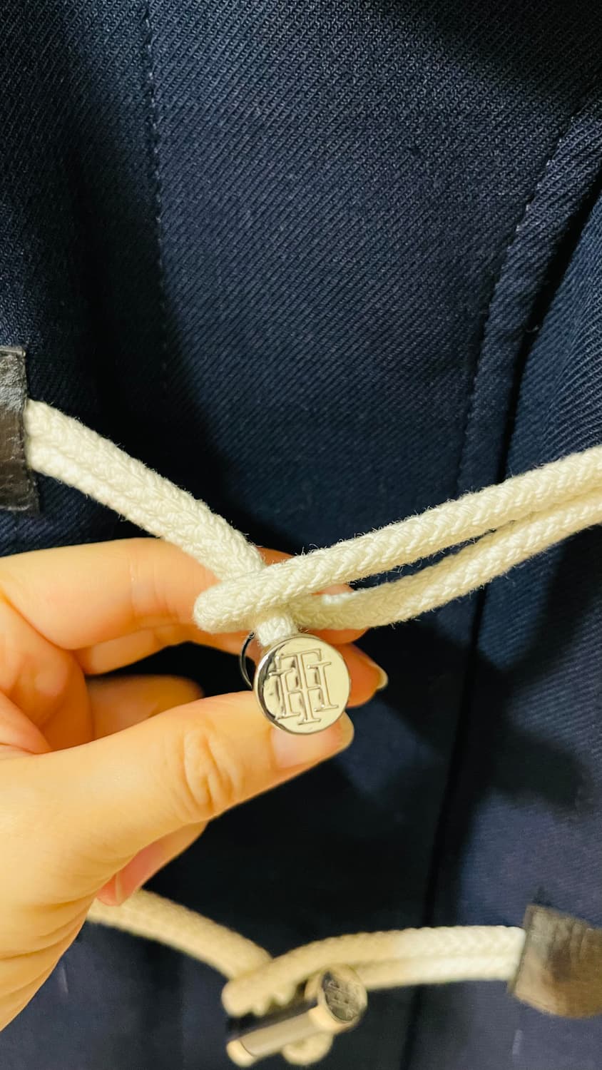 타미힐피거 트레비스 더플 코트 S 네이비 27만원대 구매. 실착 3회 상품이미지4