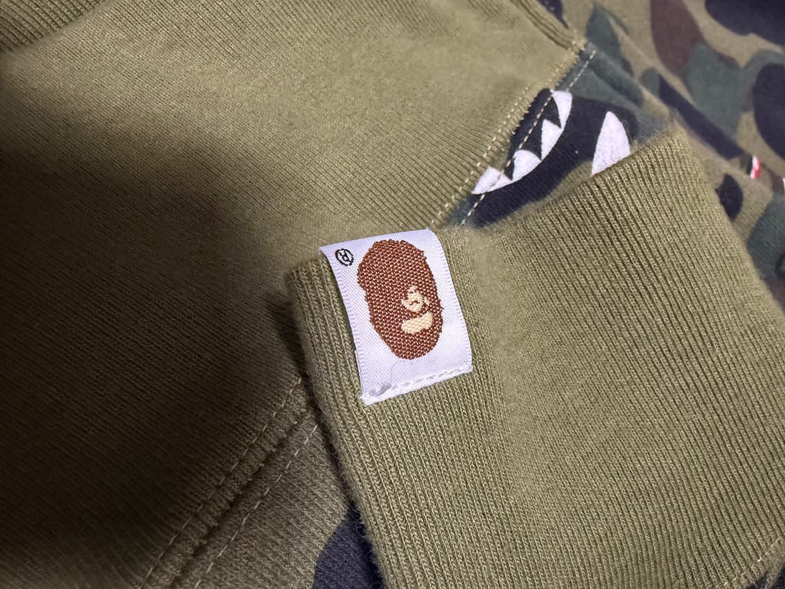 1 1st CAMO SHARK FULL ZIP HOODIE L사이즈 상품이미지7
