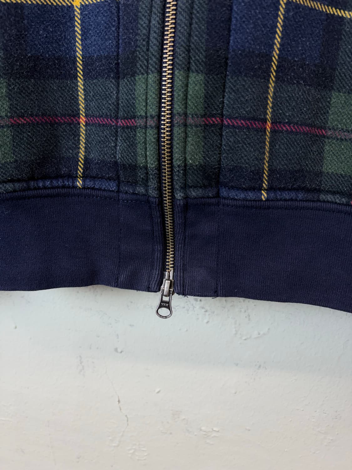 폴로랄프로렌 치프키프 블랙와치 빅포니 타탄체크 후드집업 상품이미지6