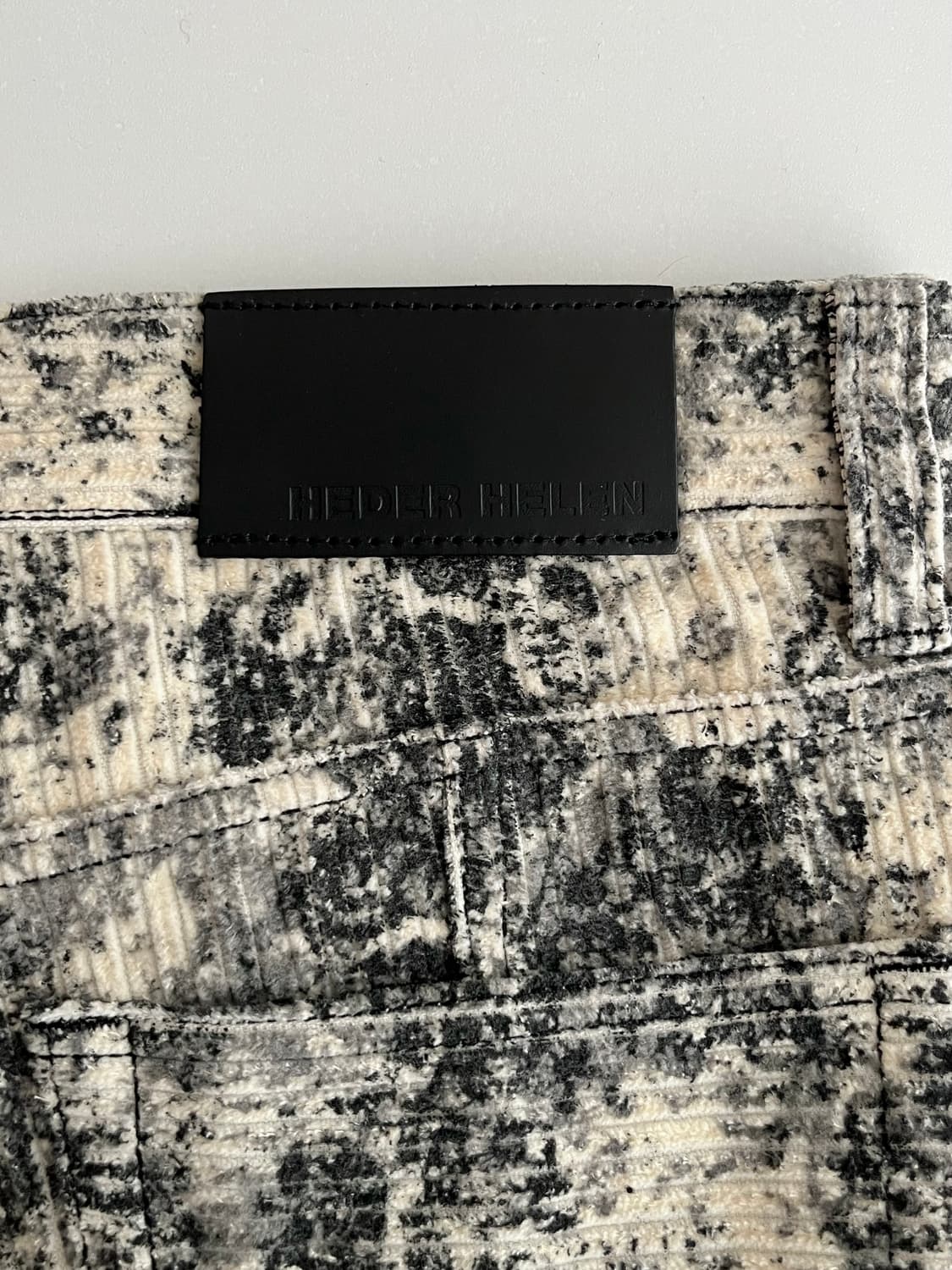 48) 헤더헬렌 코듀로이 타이다이 팬츠 아이보리 상품이미지4