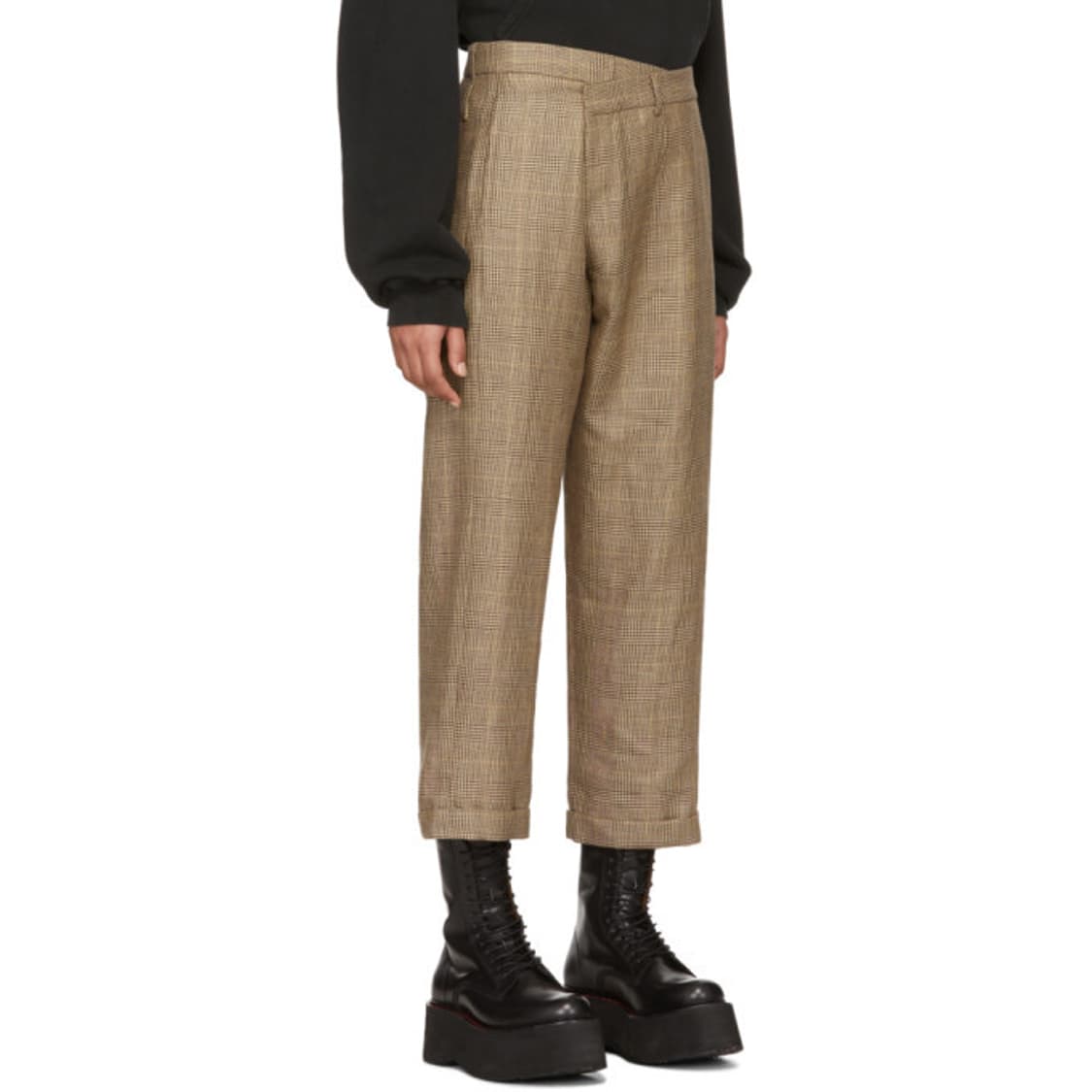 R13 알써틴 크로스오버 체크 팬츠  상품이미지2