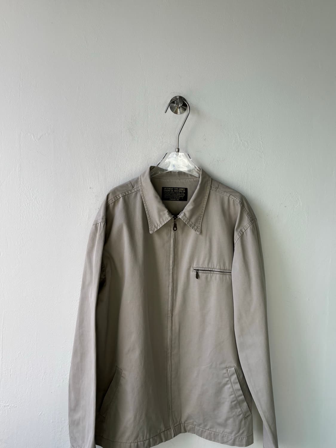 90‘a 프렌치 밀리터리 워크 자켓  상품이미지5