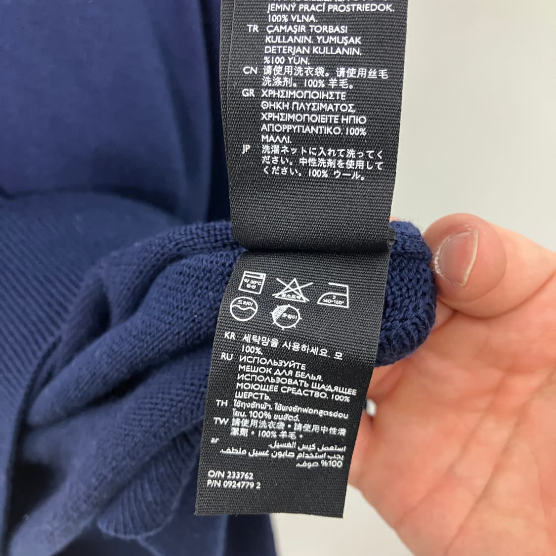 코스 메리노 울 하이브리드 케이프 니트 상품이미지8