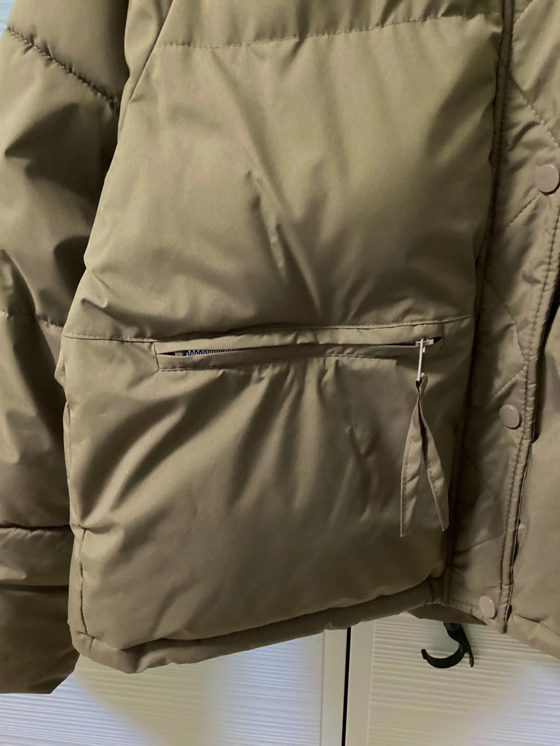 브라운 패딩 상품이미지3