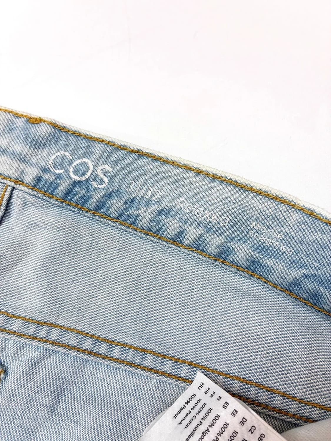 코스 COS 페이딩 테이퍼드 데님 팬츠 PN5453 상품이미지7