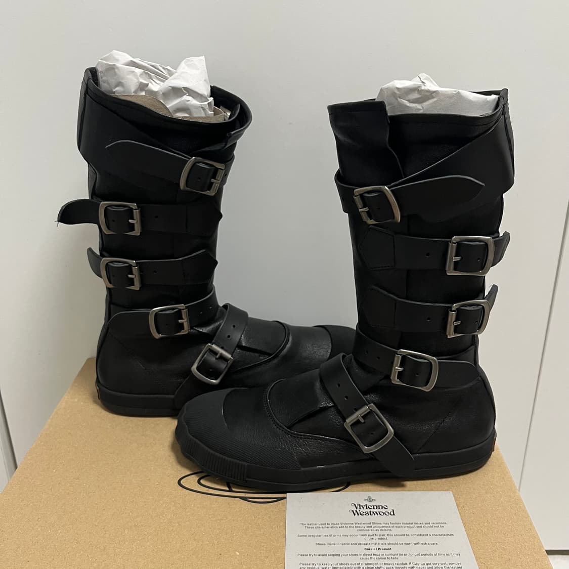 [37,38]비비안웨스트우드 26ss 파일럿 버클 부츠 상품이미지2