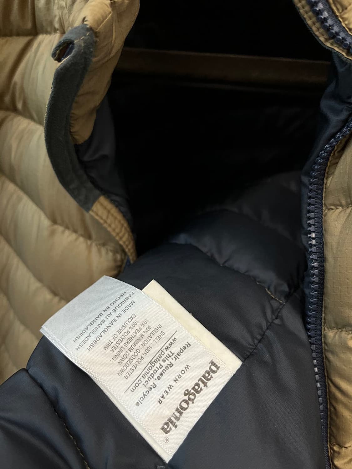 100) 파타고니아 경량 다운패딩  상품이미지6