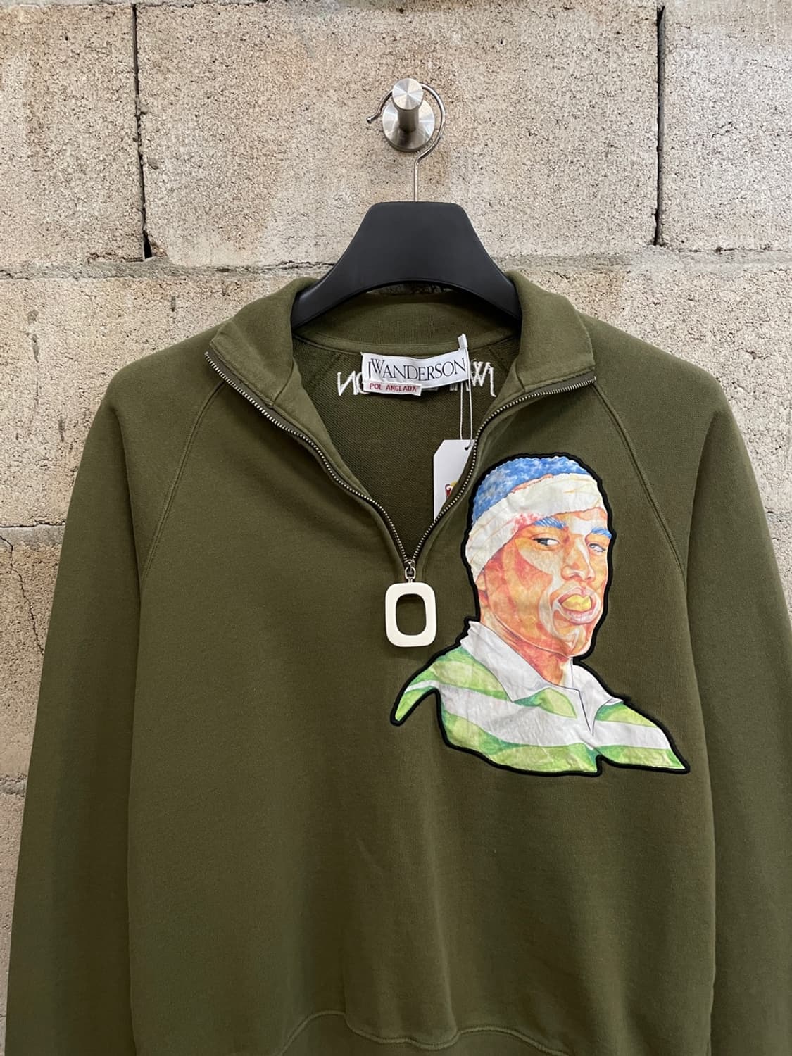 JW 앤더슨 폴 안글라다  반집업 맨투맨  상품이미지2