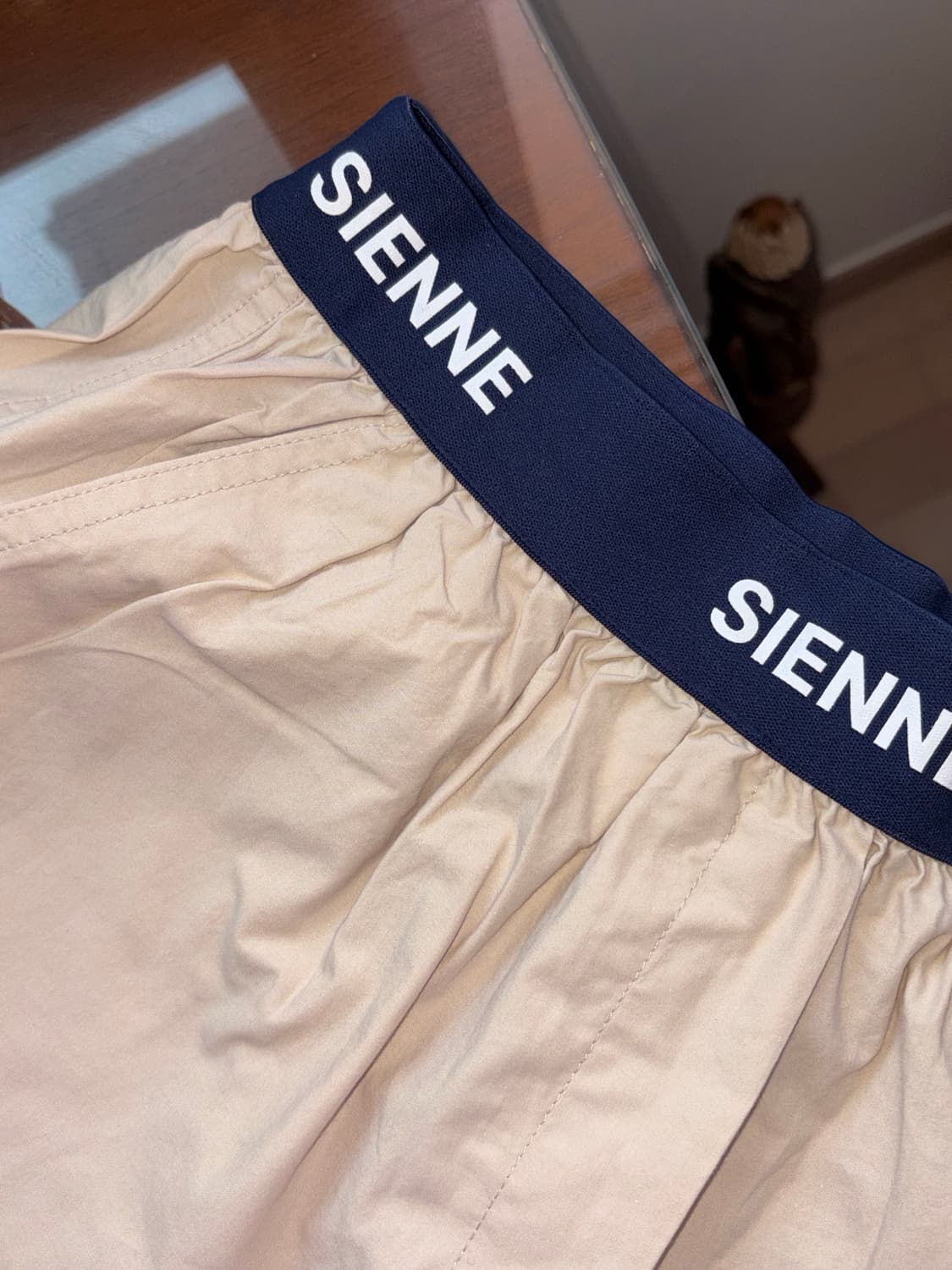 시엔느 밴딩 박서 팬츠 베이지 Banding boxer pants 상품이미지2
