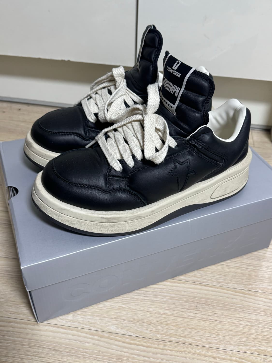 275) 릭오웬스 다크쉐도우 컨버스 터보웨폰 로우 상품이미지1