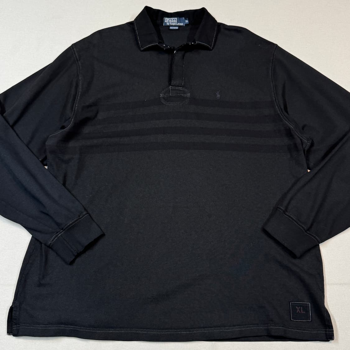 XL) 폴로 랄프로렌 가먼트다잉 긴팔 카라티 상품이미지2