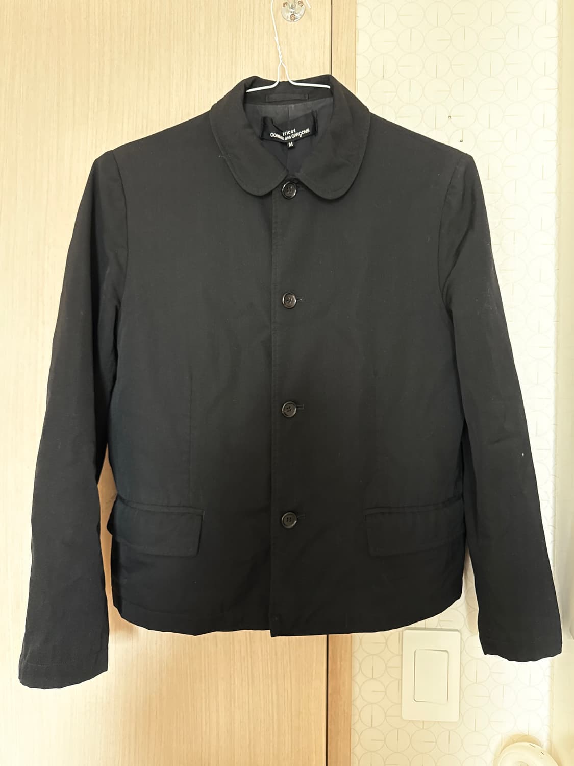 꼼데가르송 트리콧 라운드 자켓 상품이미지1