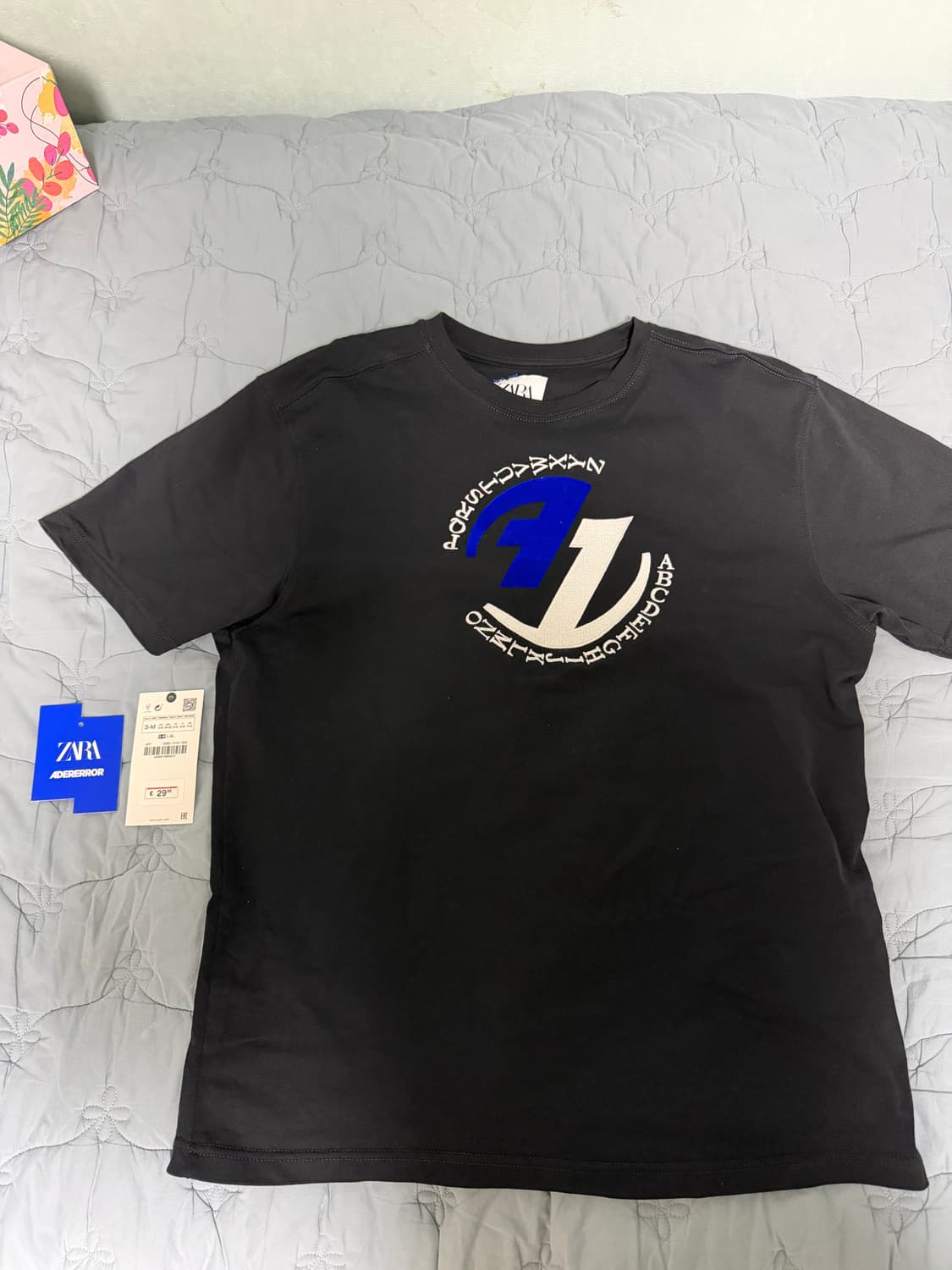 자라X아더에러 반팔티 S-M사이즈 실착1회 새상픔 판매 상품이미지1
