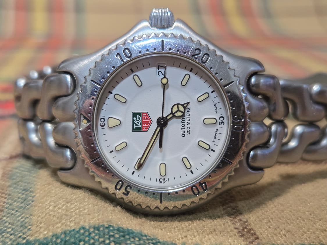 태그호이어 빈티지 피쉬본 38미리, S89-706 오토매틱 상품이미지9