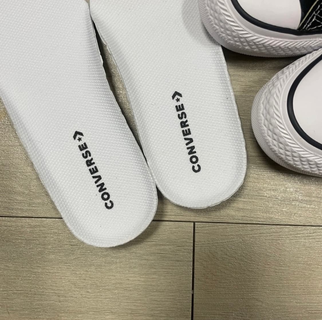 converse)하이 블랙 220사이즈(새상품) 상품이미지8