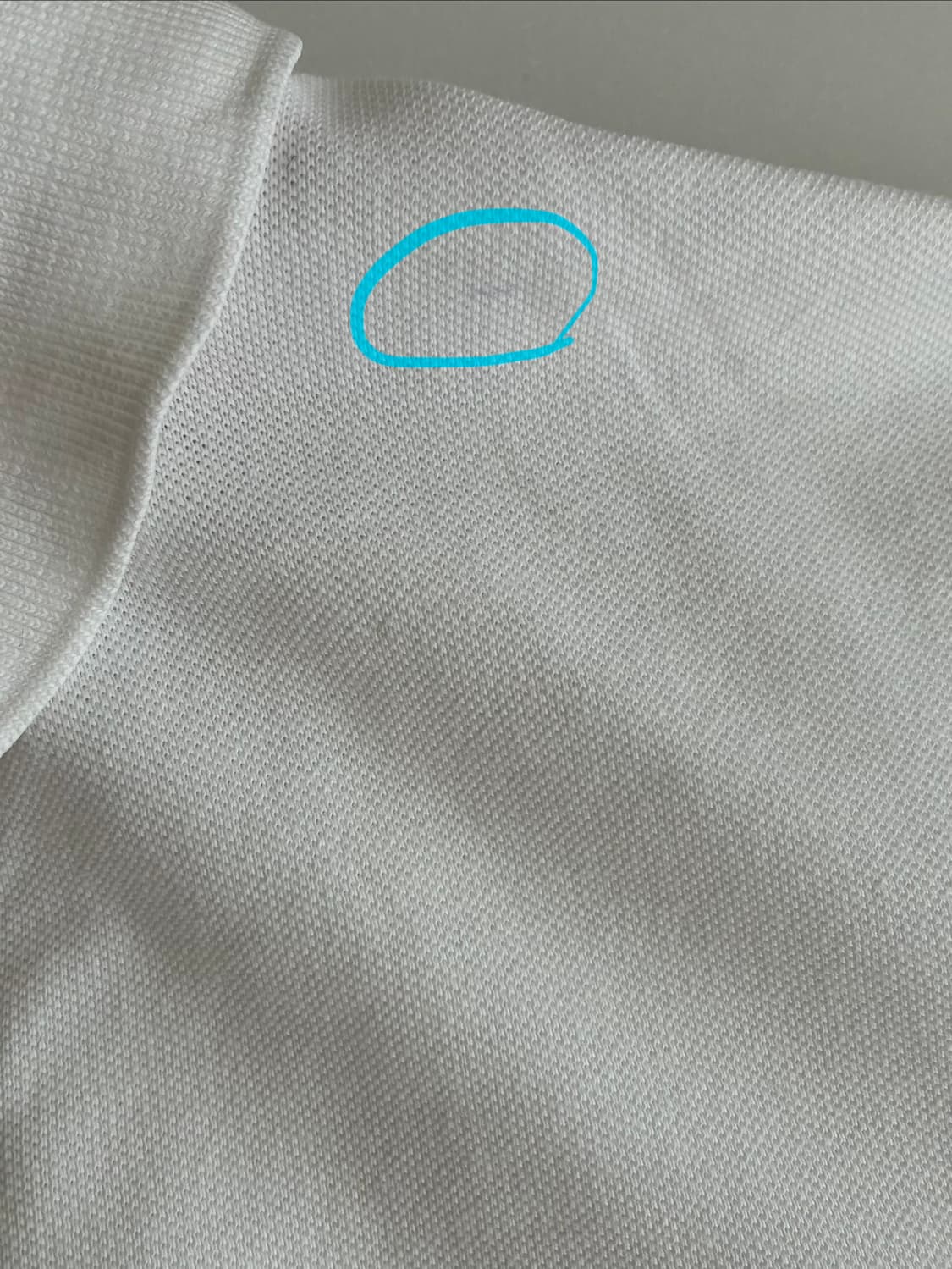 L) 폴로 랄프로렌 반팔 카라 티셔츠 화이트 상품이미지5