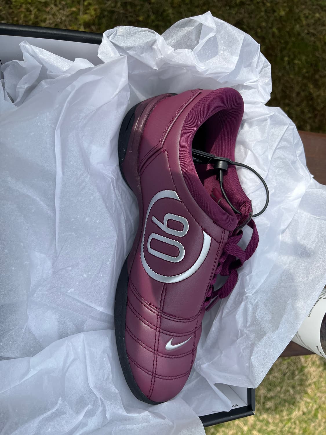 나이키 토탈 90 보르도앤 메탈릭 실버 상품이미지3