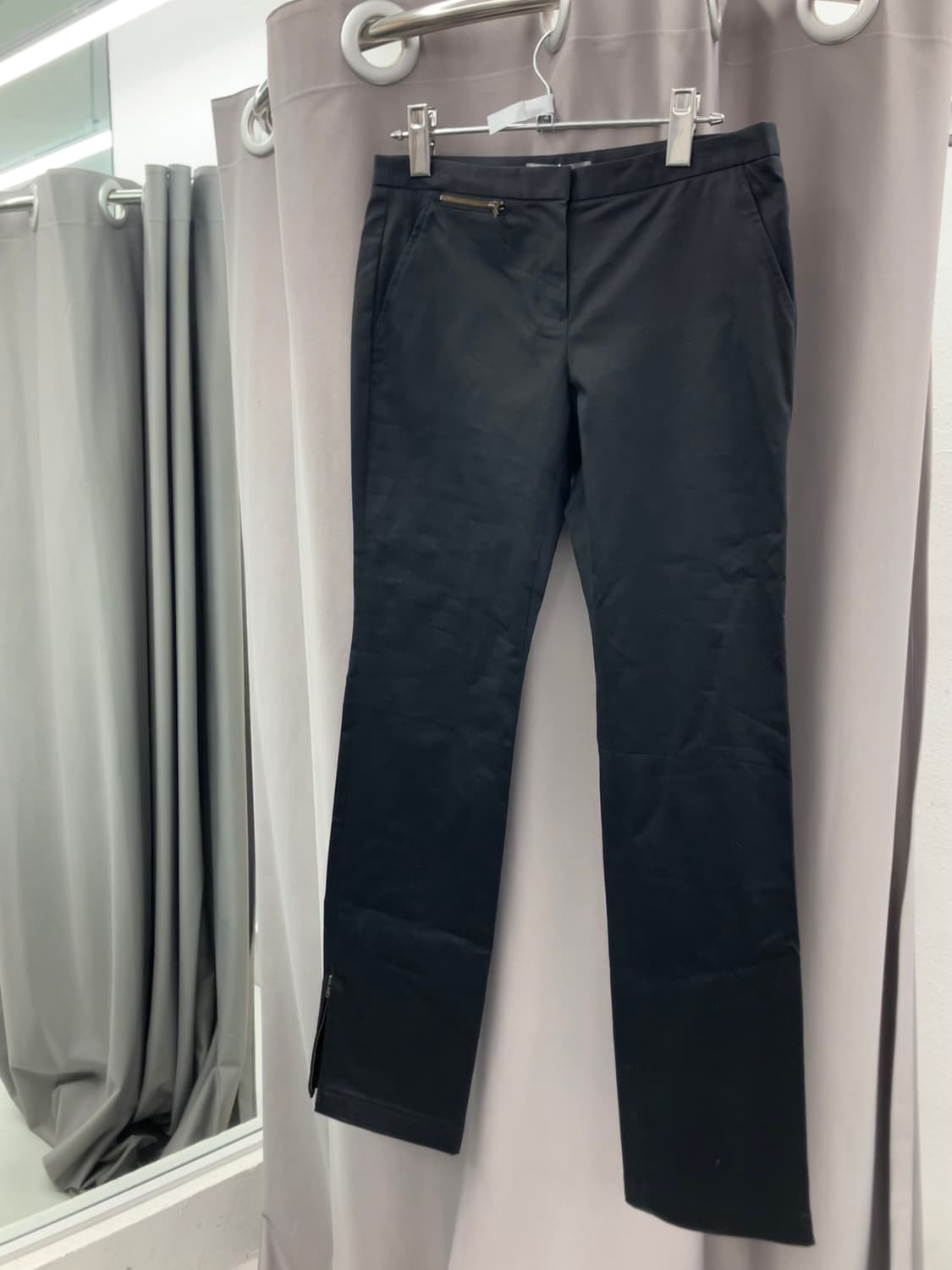 띠어리 지퍼 슬랙스  상품이미지2