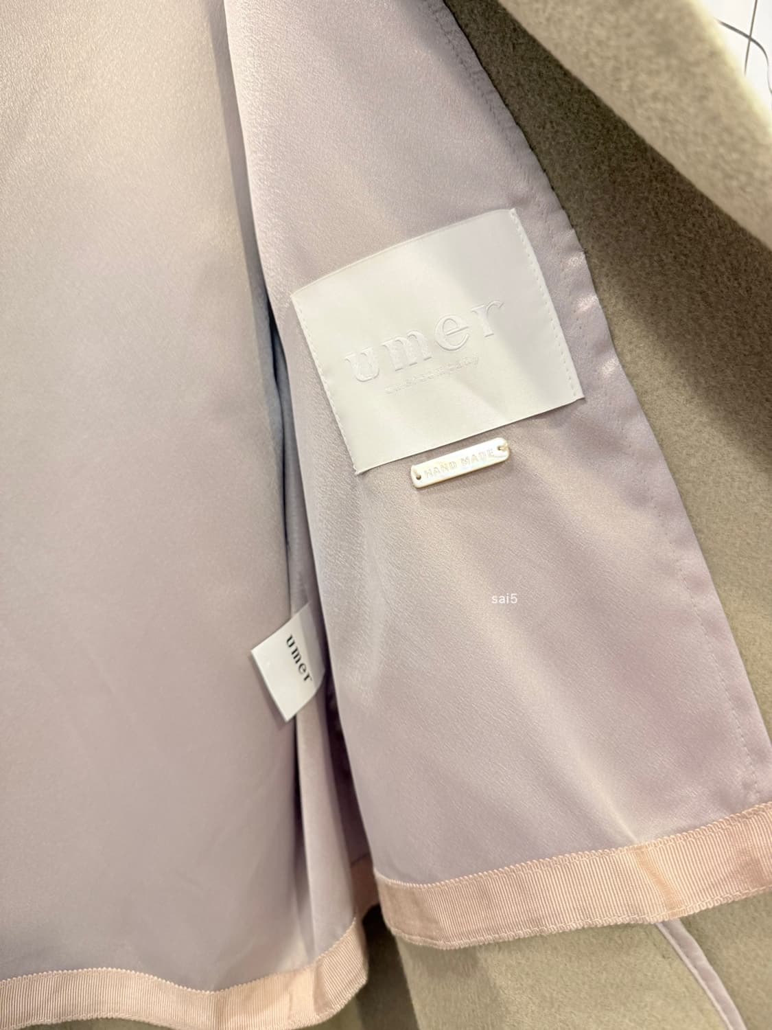 UMER 유메르 캐시미어 코트 상품이미지3