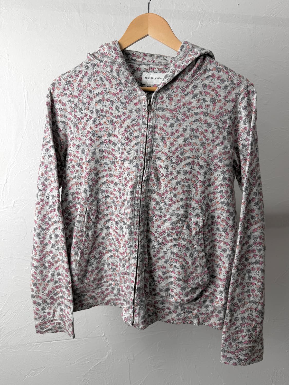 츠모리 치사토 리버티 플라워 후드 집업 상품이미지2