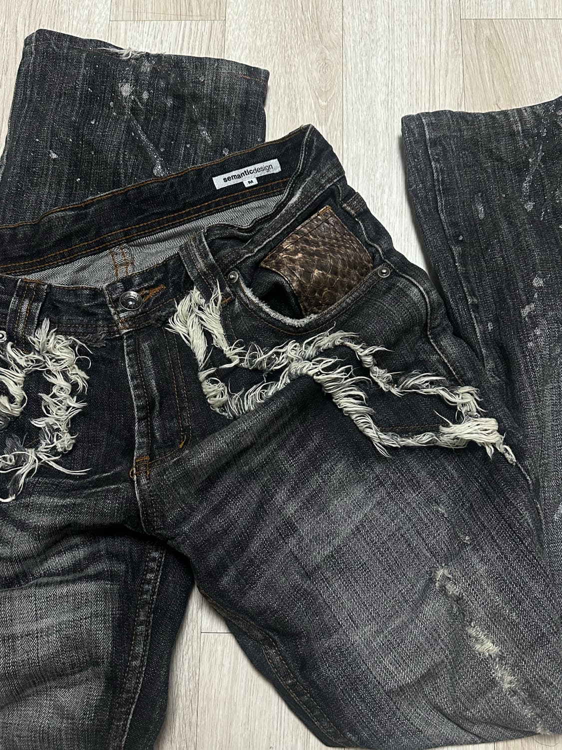 Semantic design Detail pants  상품이미지1