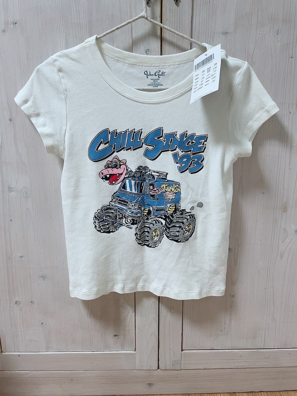 브랜디멜빌 chill since 93 그래픽 반팔 티셔프 상품이미지1