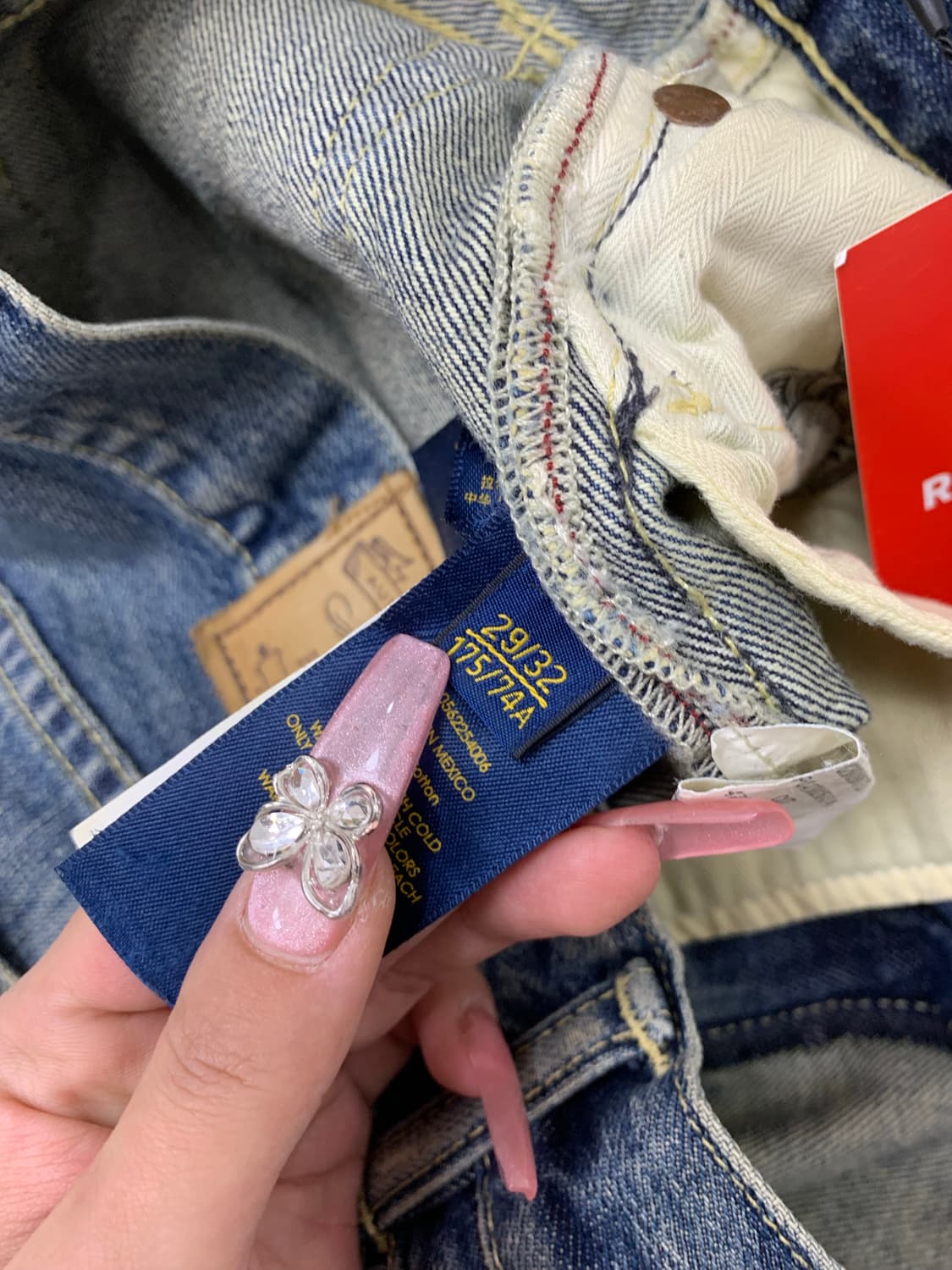 폴로 랄프로렌 데님 워싱 팬츠 #166 상품이미지6