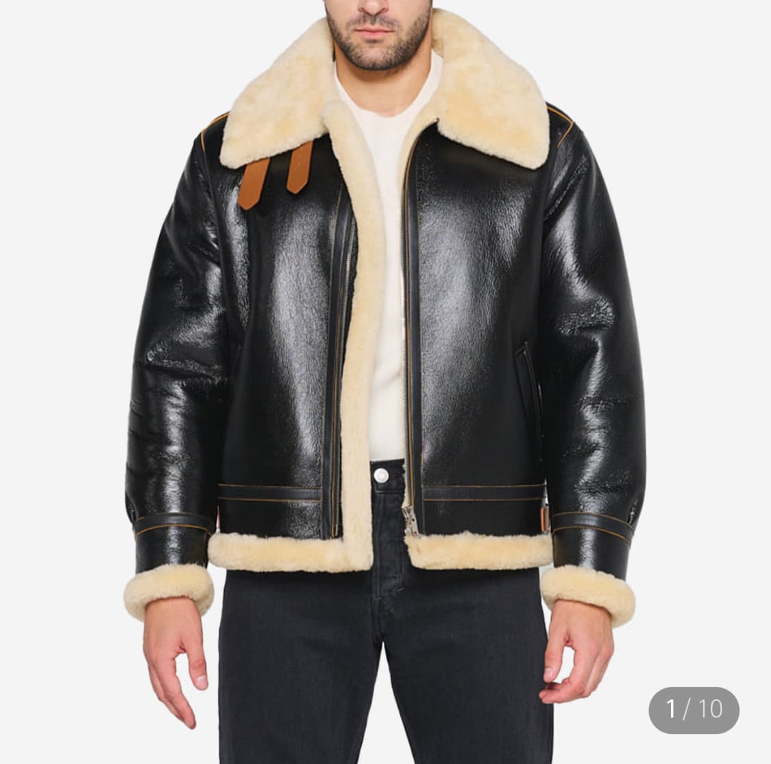 페라라 코리아 b-3 무스탕 m사이즈 상품이미지5