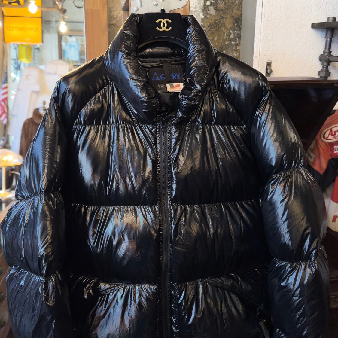 GERRY 구스다운 자켓(유광블랙) 상품이미지2